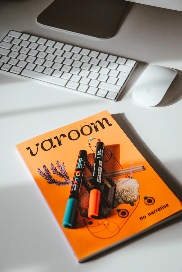 Работа Леры: обложка журнала Varoom