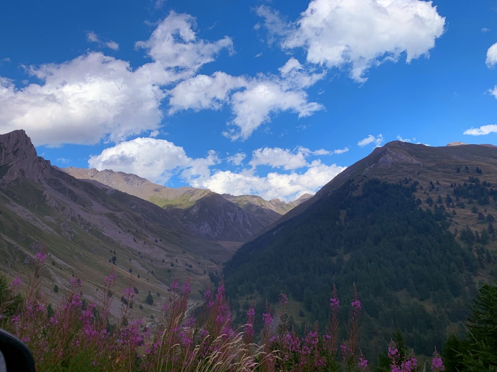 green and brown mountains under blue sky and white clouds during daytime