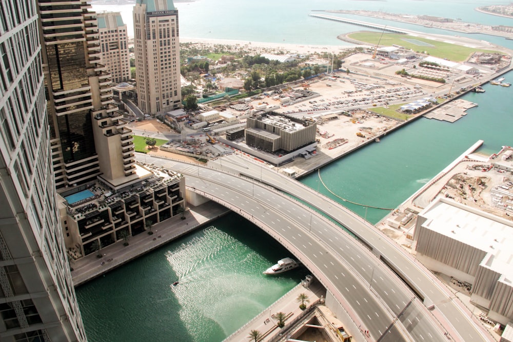 aerial view of city buildings during daytime