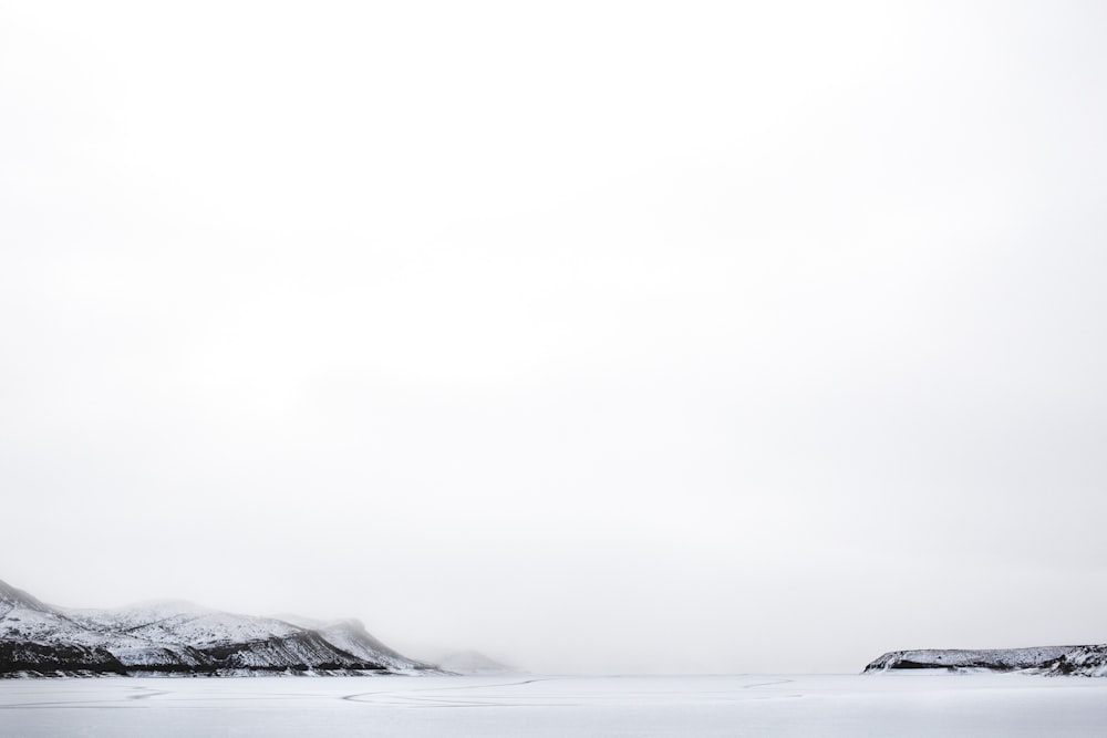 snow covered mountain during daytime