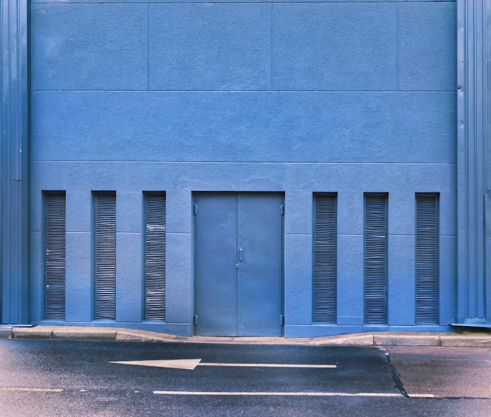 blue concrete building during daytime