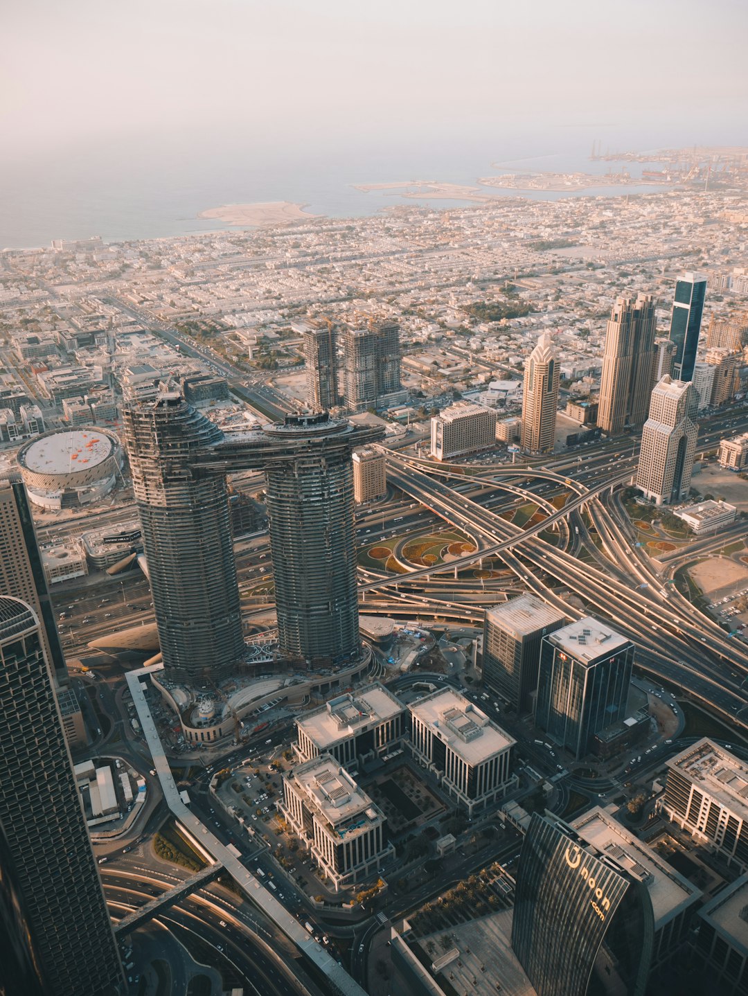 aerial view of city buildings during daytime