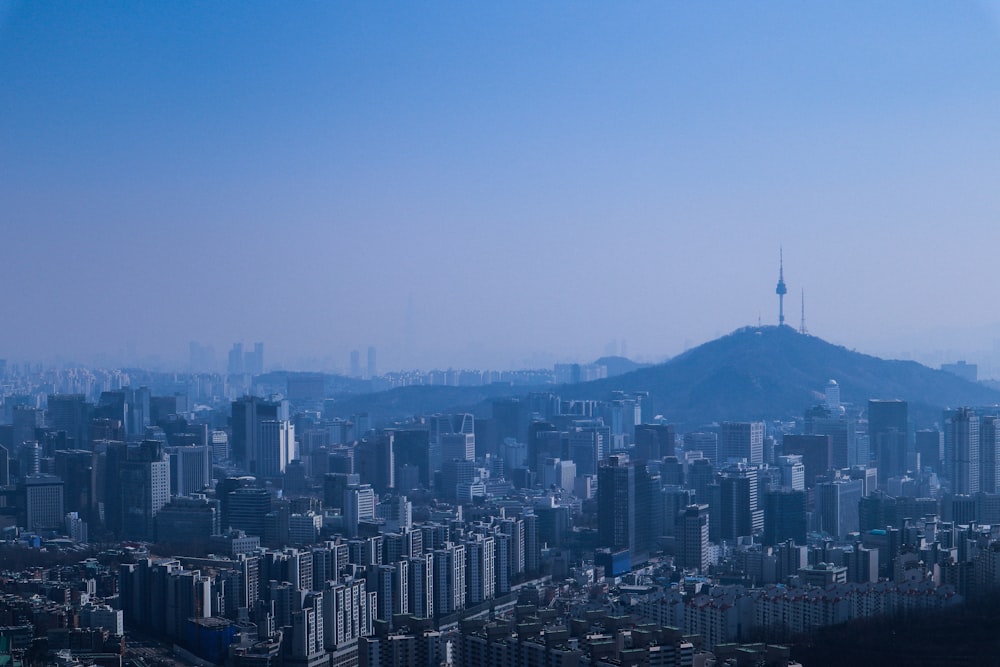 aerial view of city buildings during daytime