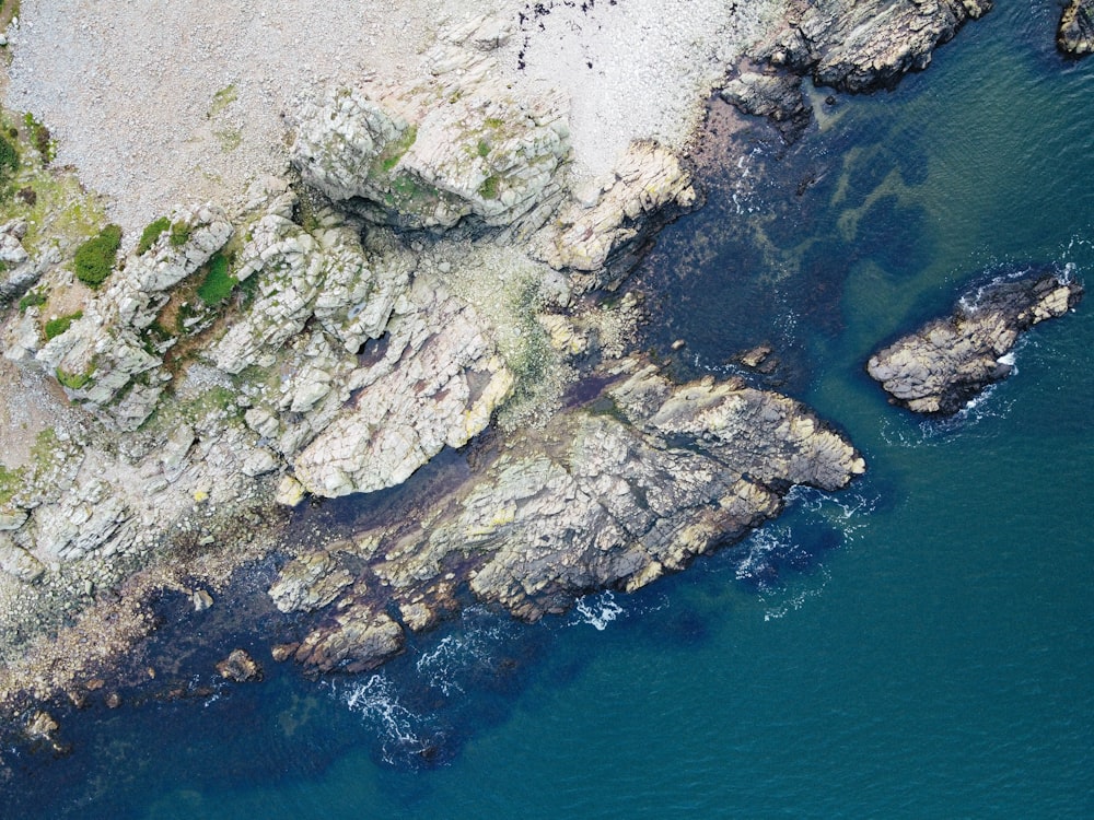 aerial view of blue sea during daytime