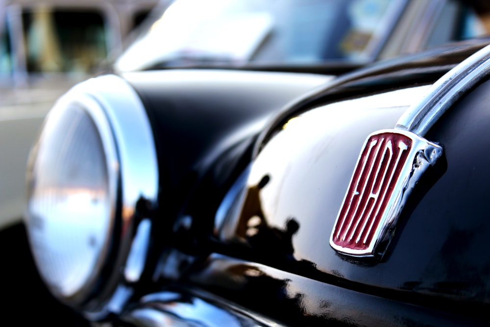 black and silver car engine