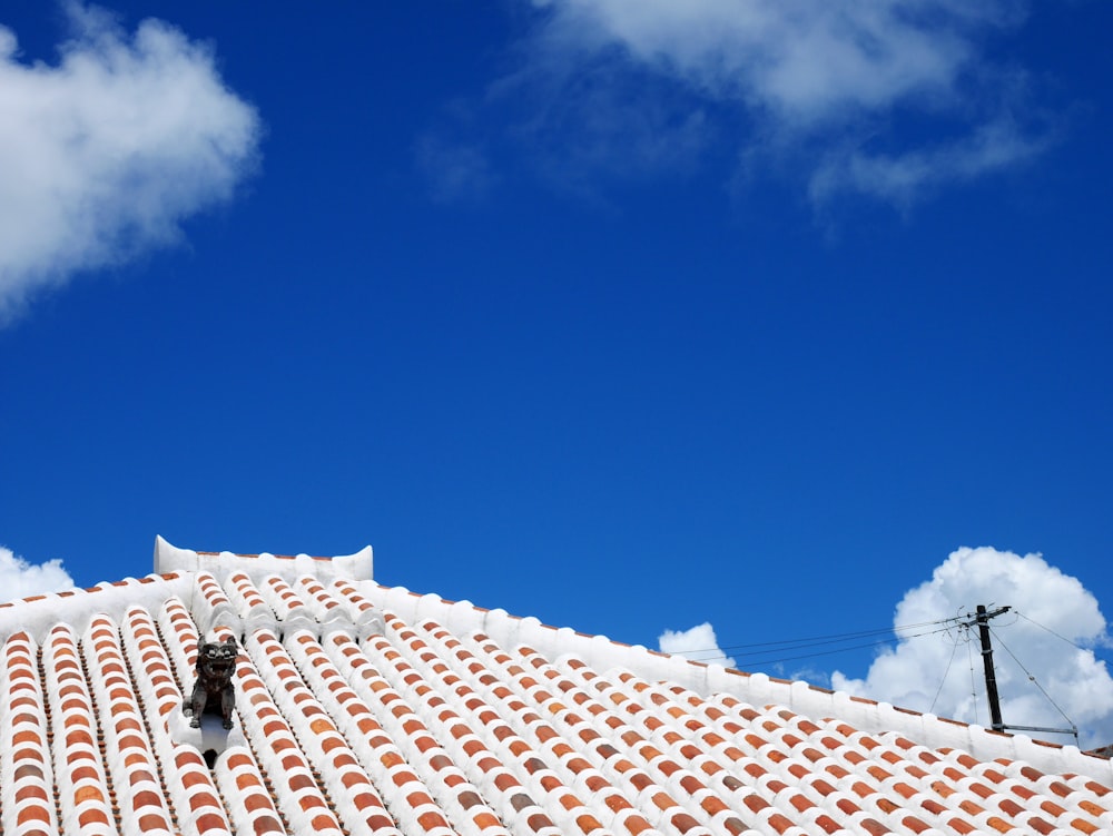 white and brown roof under blue sky during daytime
