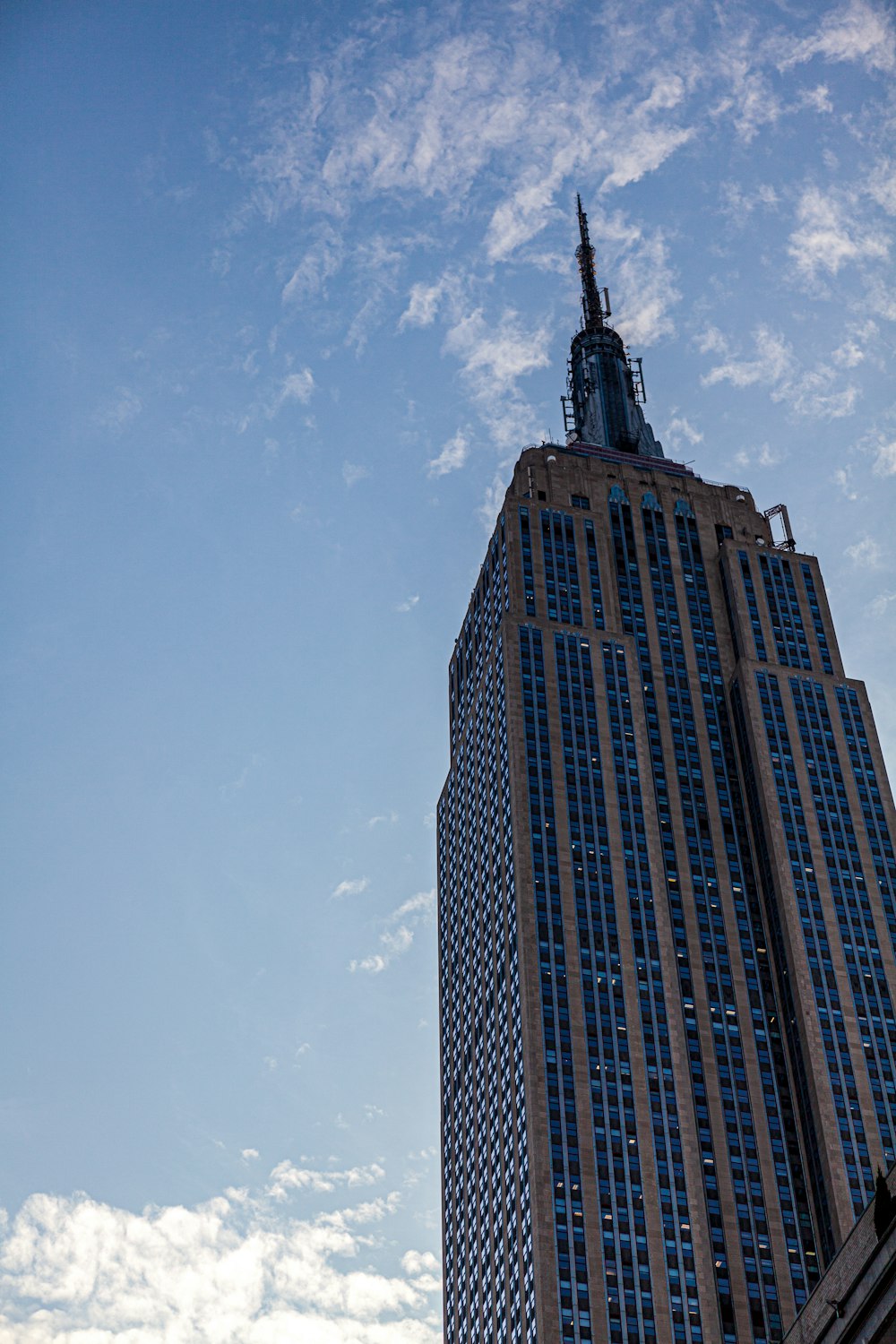 low angle photography of high rise building