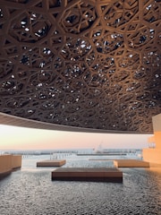 brown cardboard box on gray concrete floor