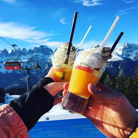 A family gathering celebrating with Limoncello di Savoi.