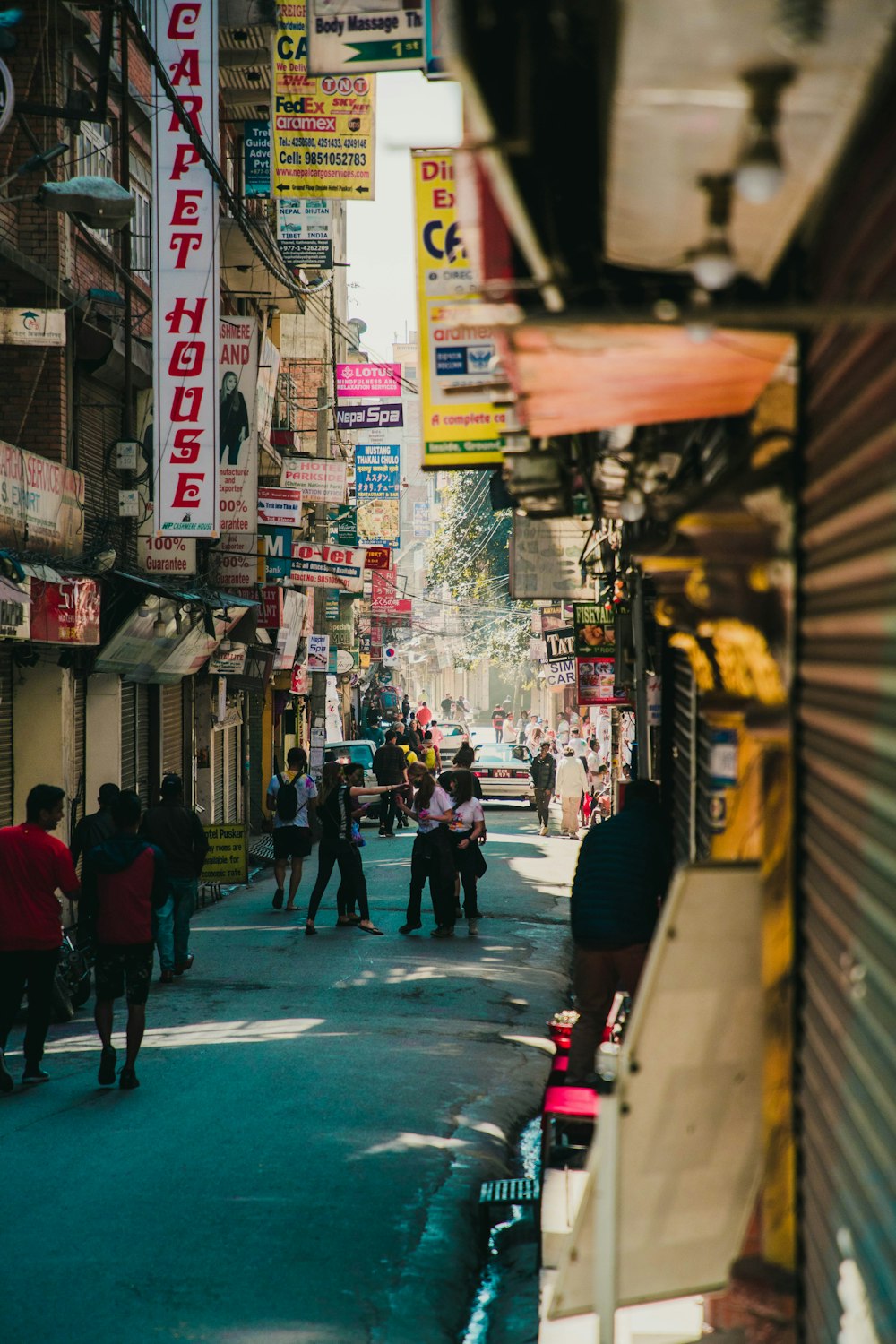 people walking on street during daytime