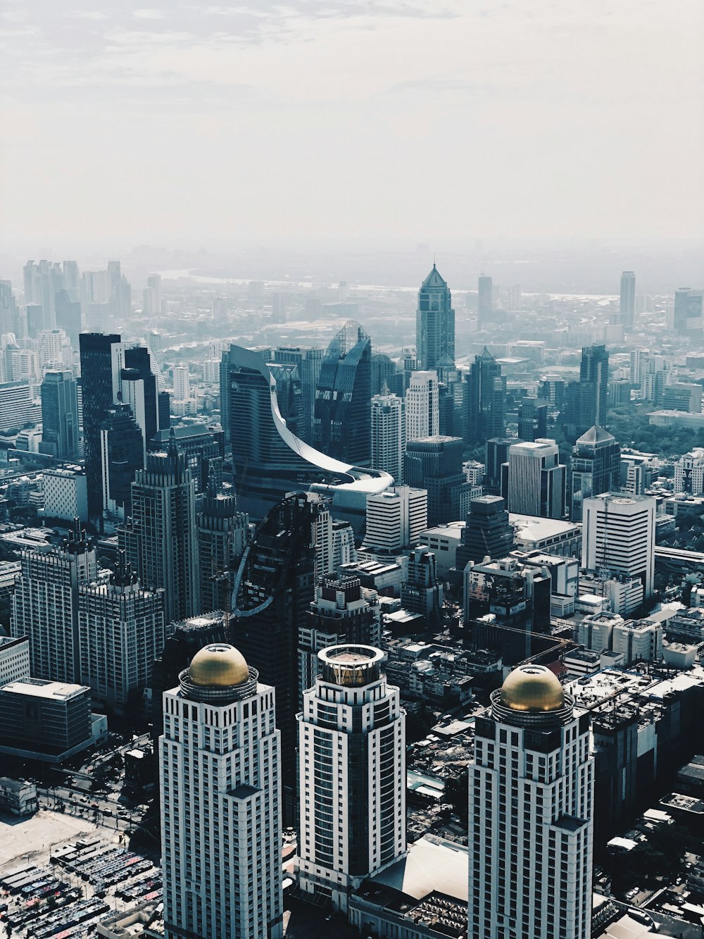 aerial view of city buildings during daytime