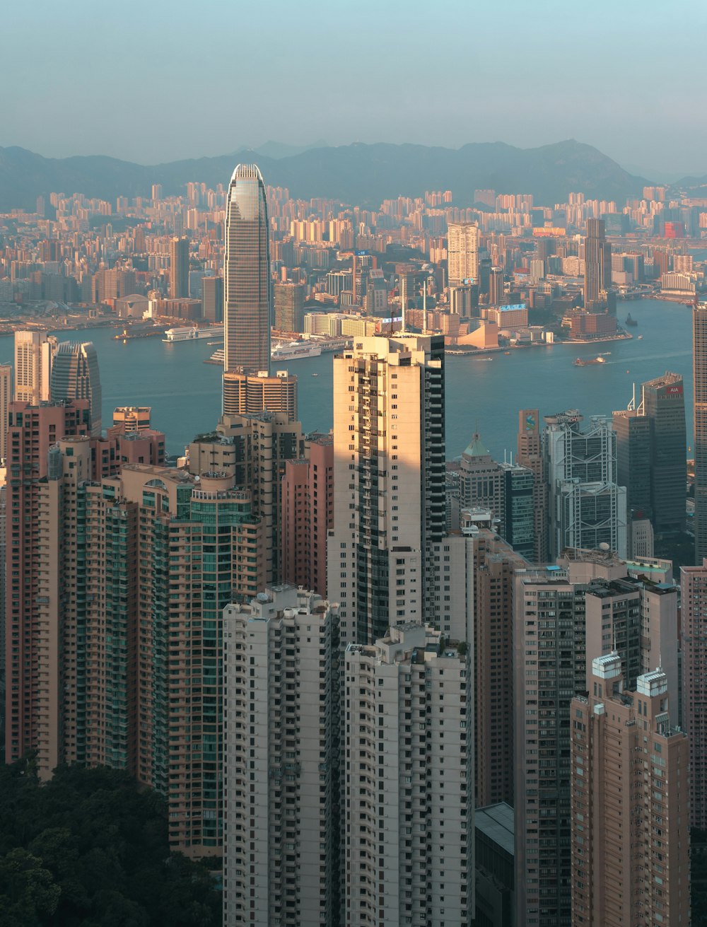 high rise buildings during daytime