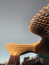 brown concrete building under white sky during daytime
