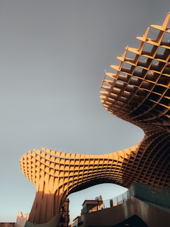 brown concrete building under white sky during daytime
