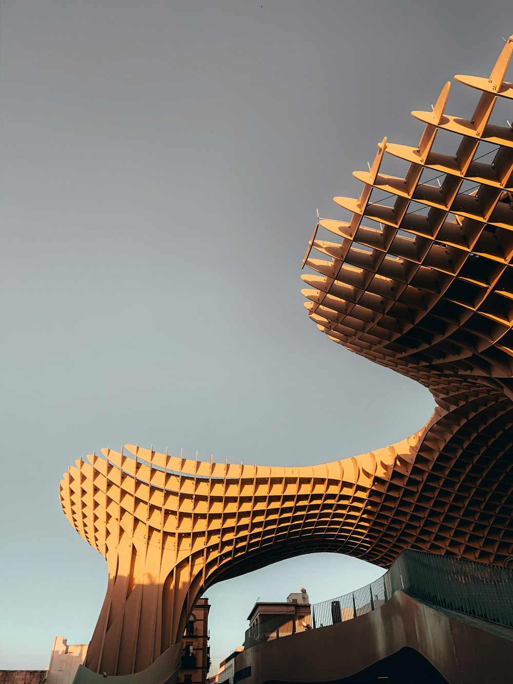 brown concrete building under white sky during daytime