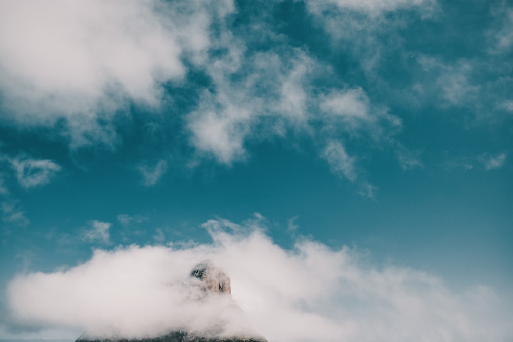 white clouds and blue sky during daytime