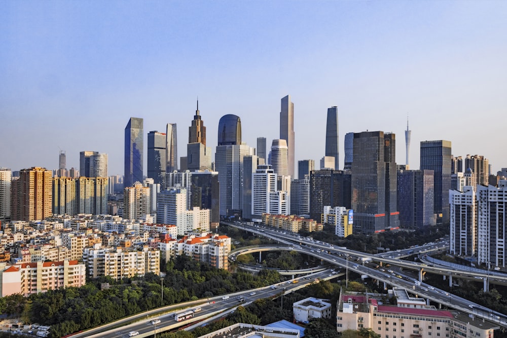 city buildings under blue sky during daytime