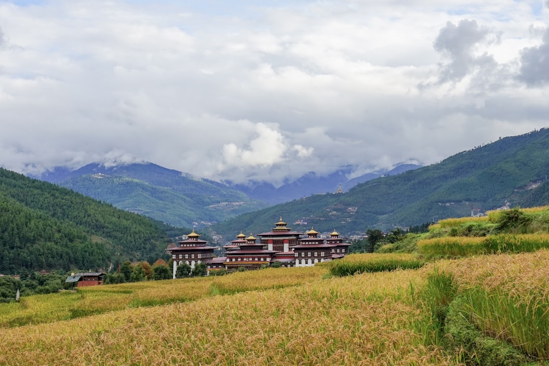 travelers stories about Highland in Tashichho Dzong, Bhutan