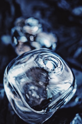 A close-up of a high-quality glass accessory showcasing its details.