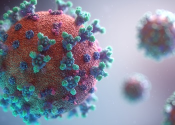 Visualization of the coronavirus causing COVID-19