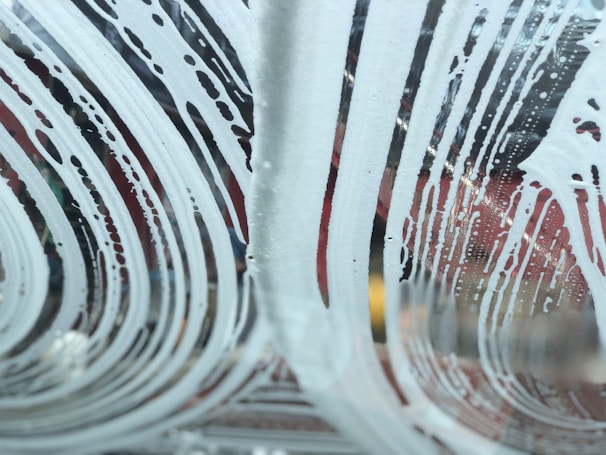 Creative slime art shaped into fun patterns and designs on a clean background.