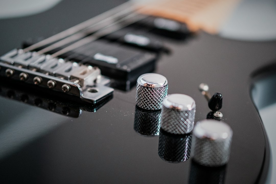 electric guitars row