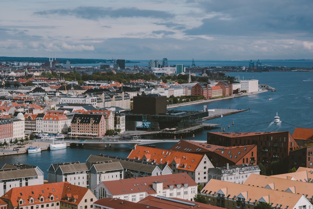 aerial view of city buildings during daytime