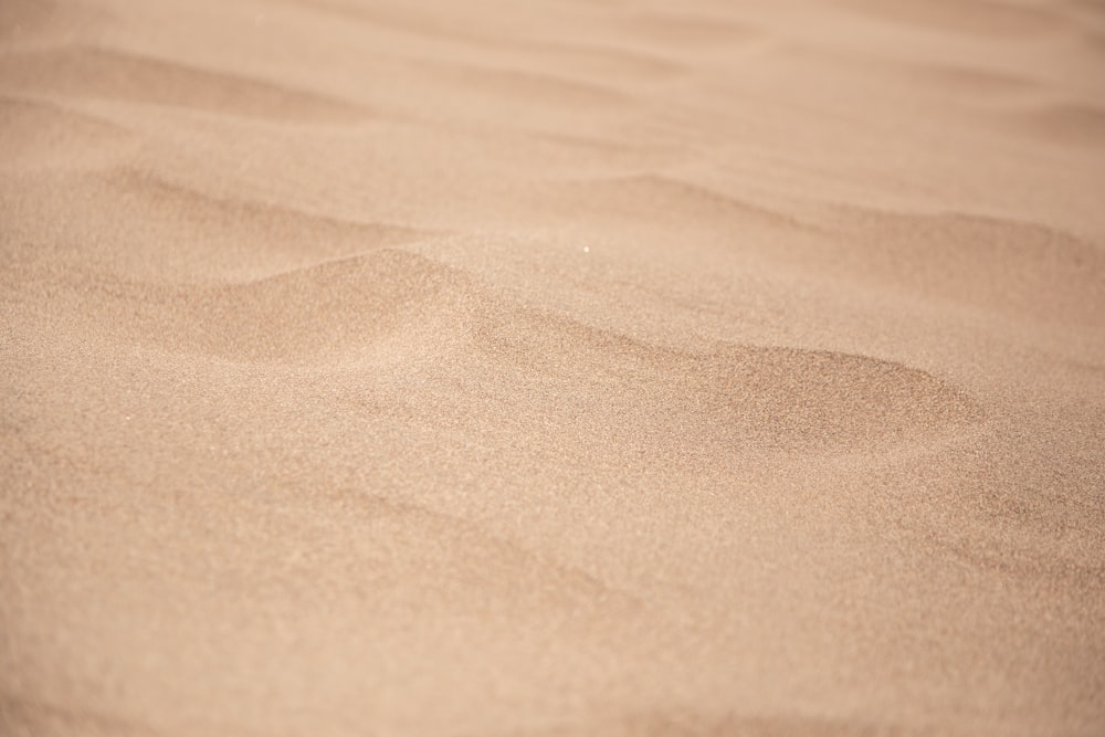 brown sand with footprints during daytime