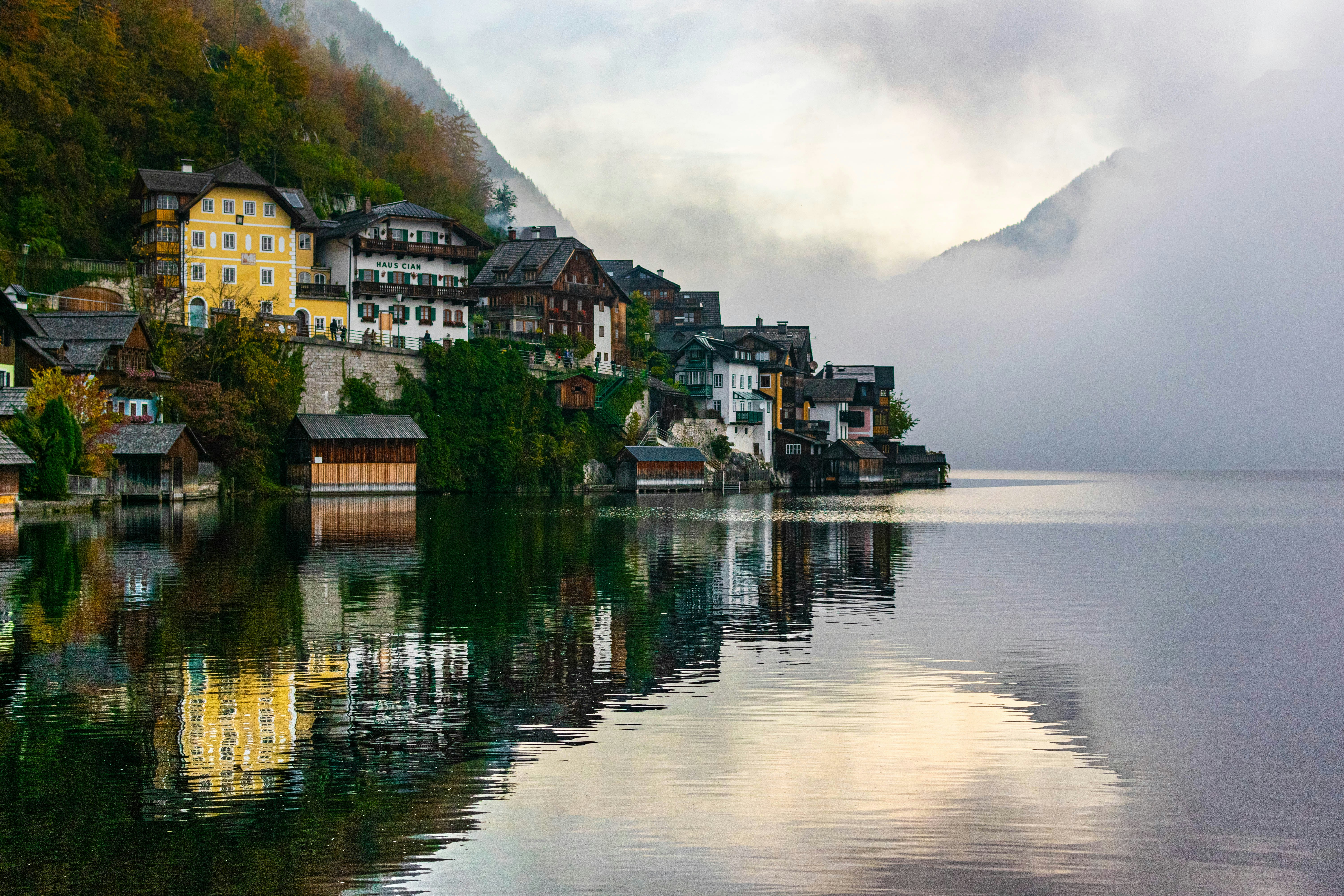Morning by the lake