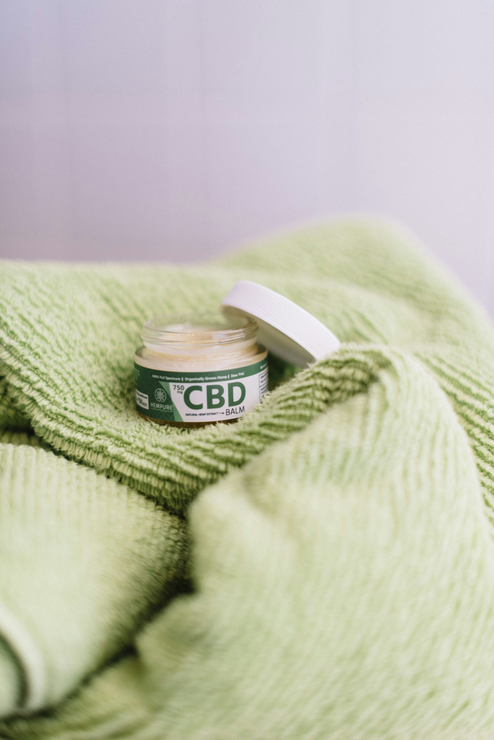 Hempure CBD balm. 