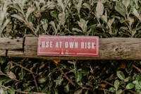 Person thinking about risks