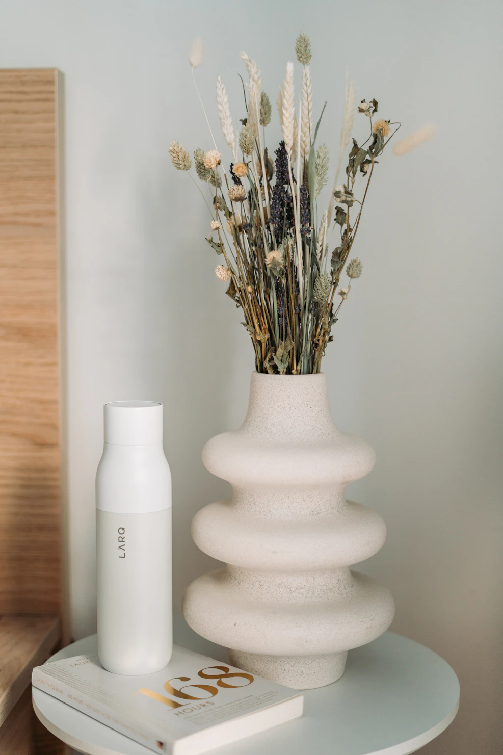Small White Ceramic Vase — Bedroom Decor Styling Ideas
