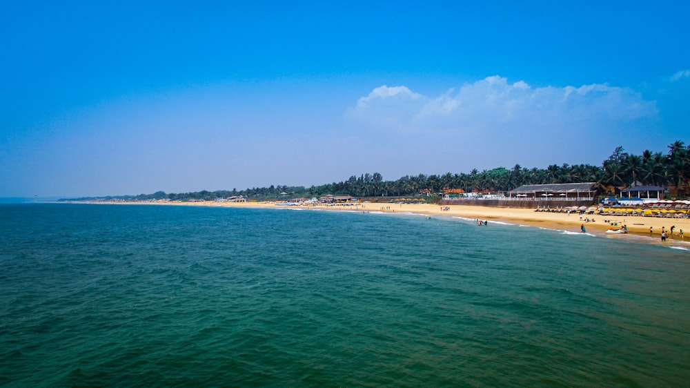 blue sea under blue sky during daytime