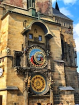 brown and black clock tower
