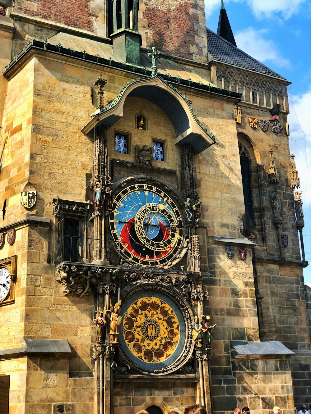 brown and black clock tower