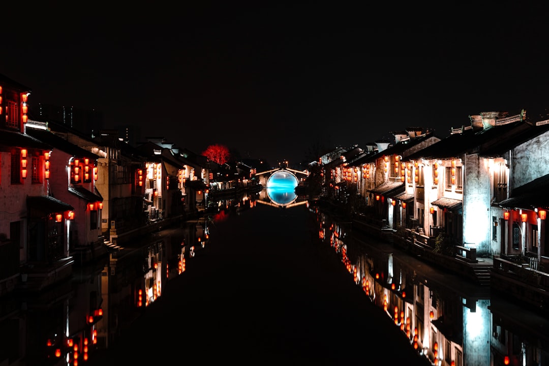 Town photo spot China Shanghai Zhujiajiao Ancient Town Tourist Zone