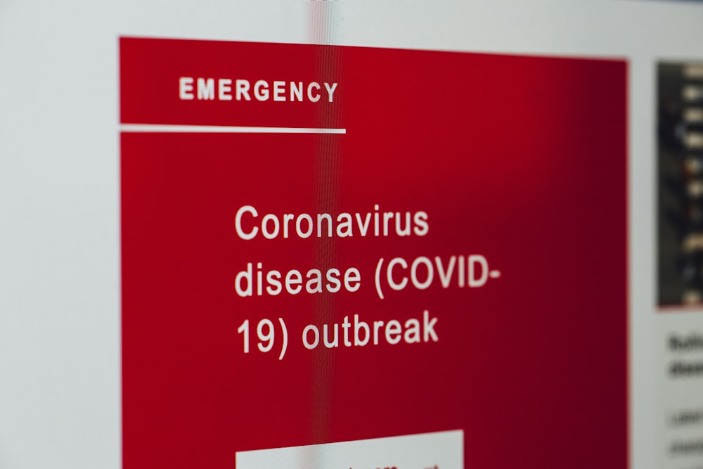 Coronavirus disease (COVID-19) outbreak – warning alarm message.