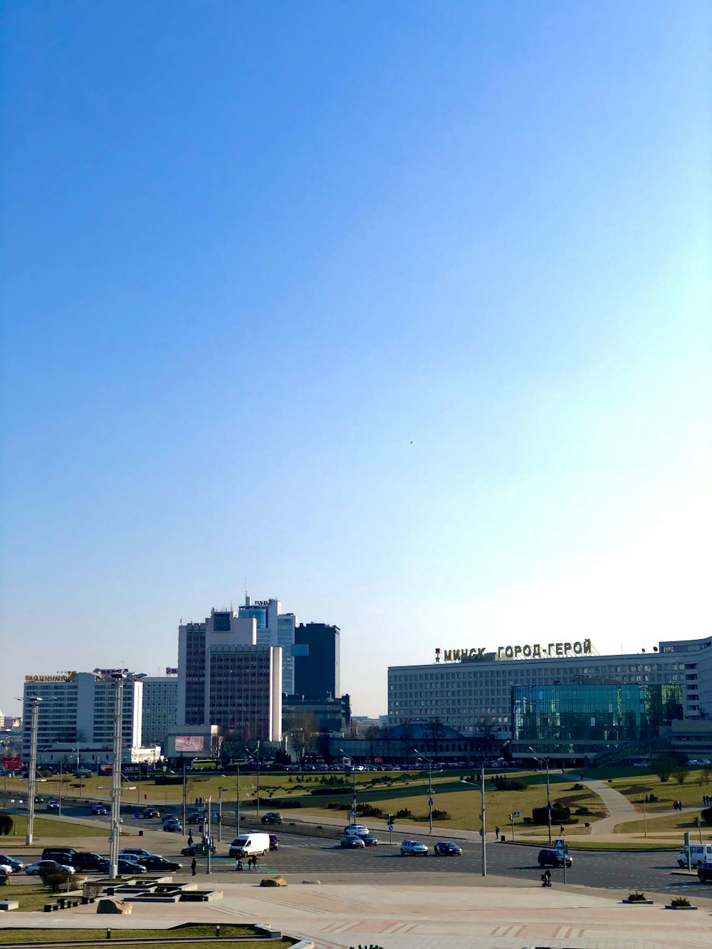 city buildings under blue sky during daytime