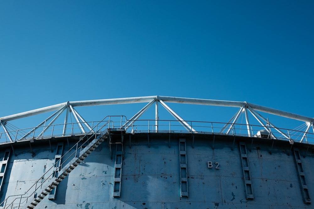 white metal building under blue sky during daytime