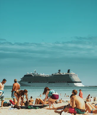 people sitting on beach chairs during daytime