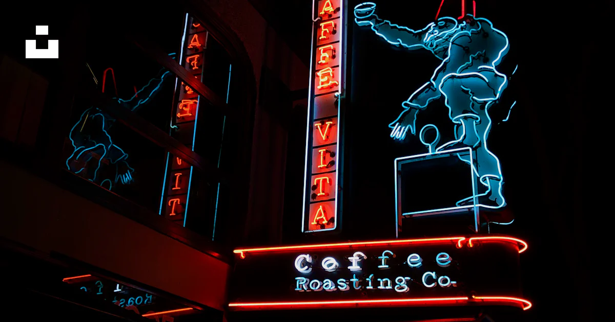 Red and white led signage photo – Free Seattle Image on Unsplash