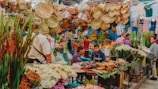 people in market during daytime