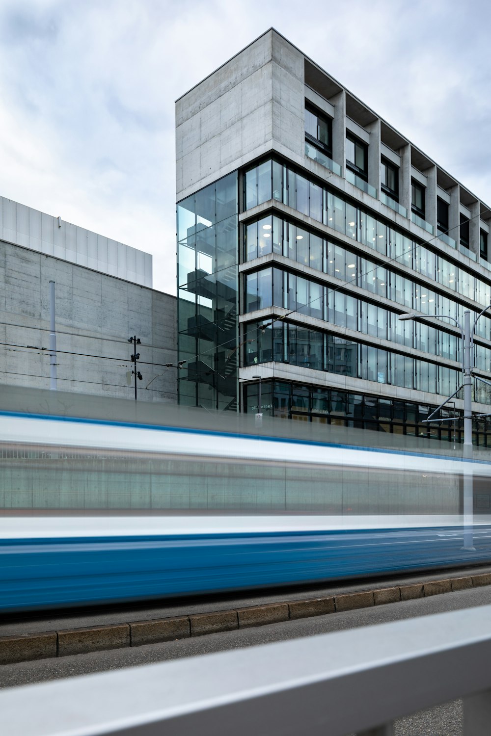 white and blue building during daytime