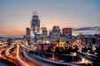 time lapse photography of city during night time