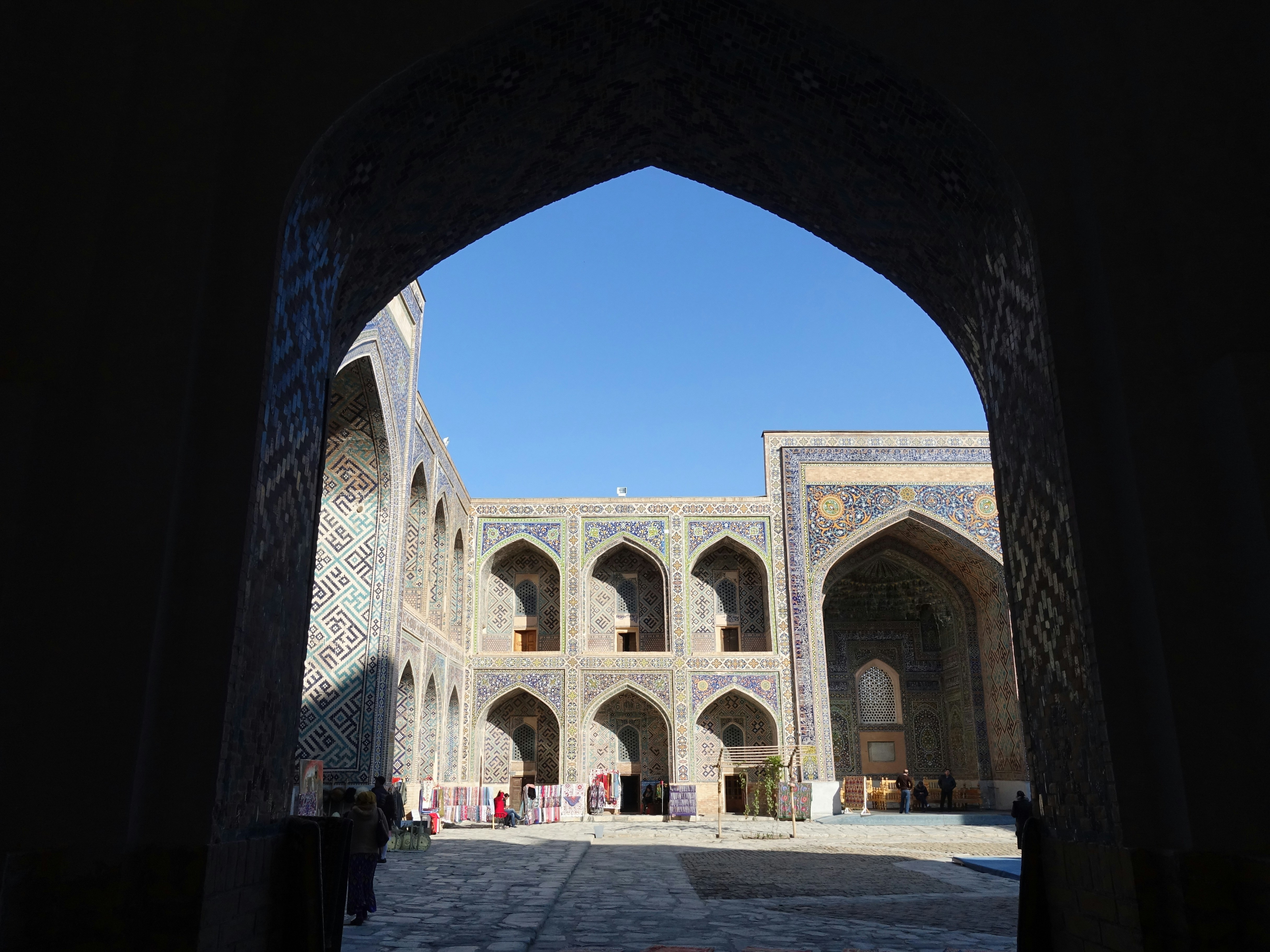 brown concrete building under blue sky during daytime, Masjids, Central Asia Architecture, Uzbekistan