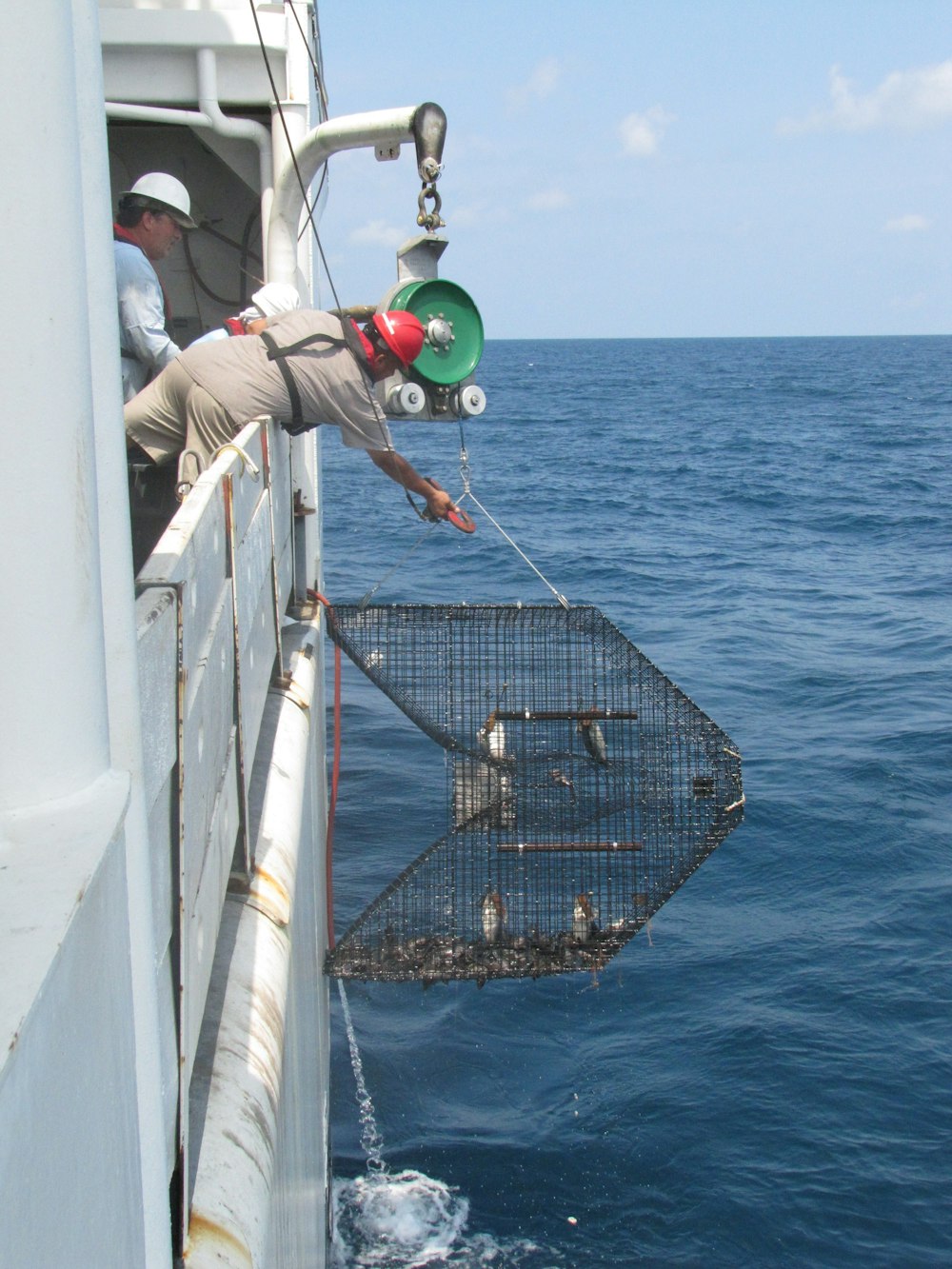 man in white long sleeve shirt and blue denim jeans fishing on blue sea during daytime