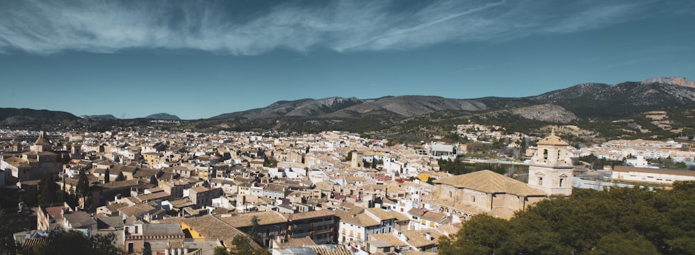 aerial view of city buildings during daytime