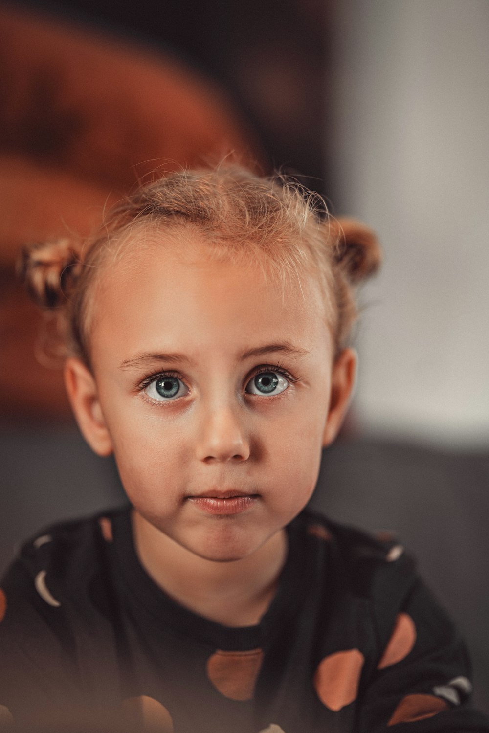 boy in black and white crew neck shirt