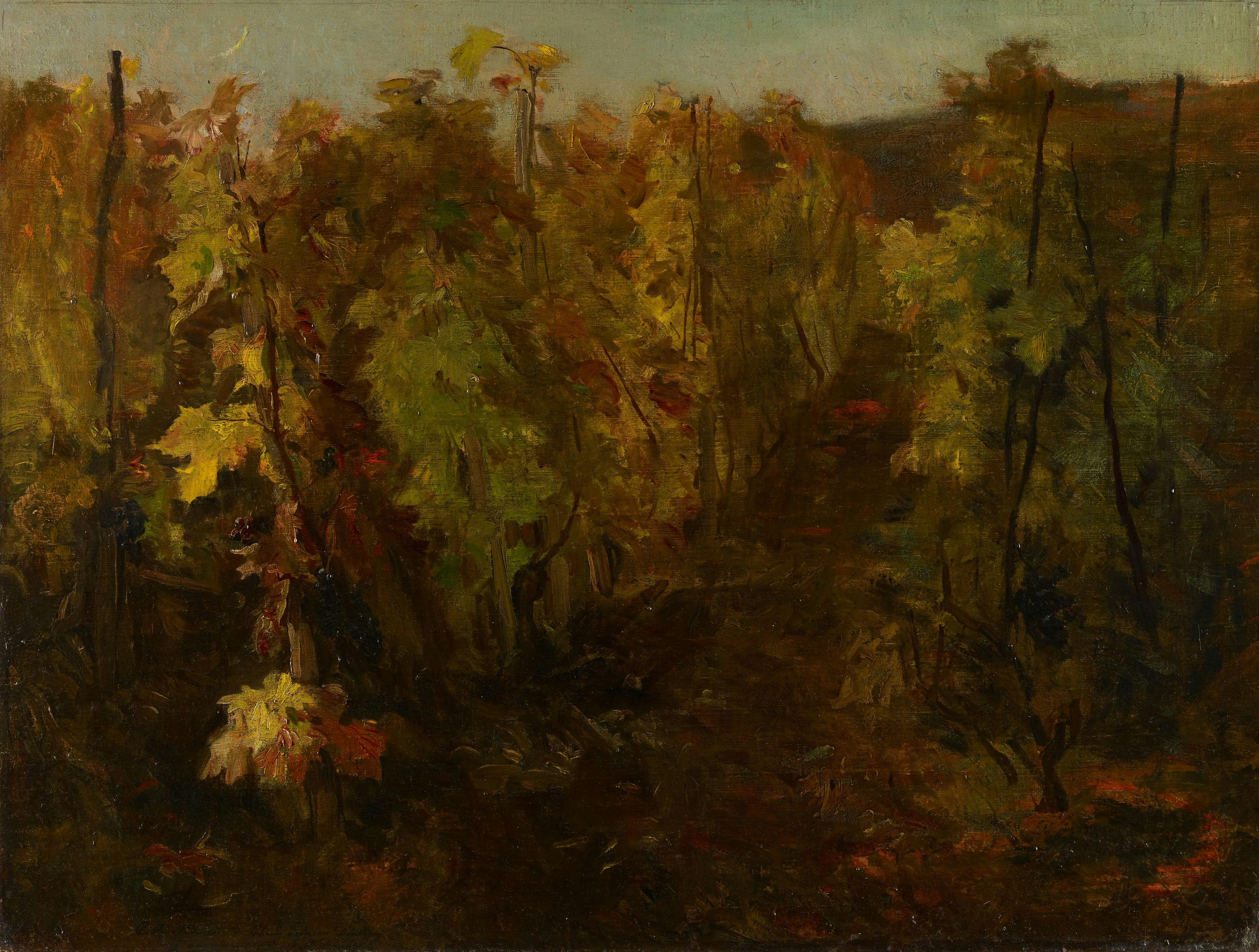 La Vigne [The Vine], 1860-1863.
Charles Francois Daubigny