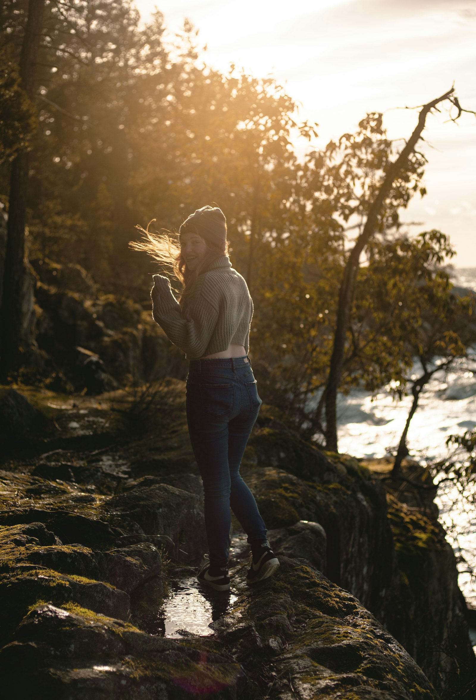 Sony a7R + Canon EF 50mm F1.8 II sample photo. Woman in white long photography